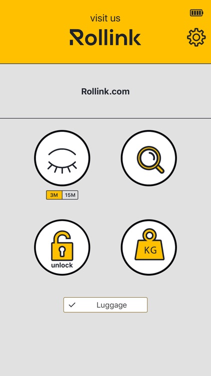 Rollink smart luggage