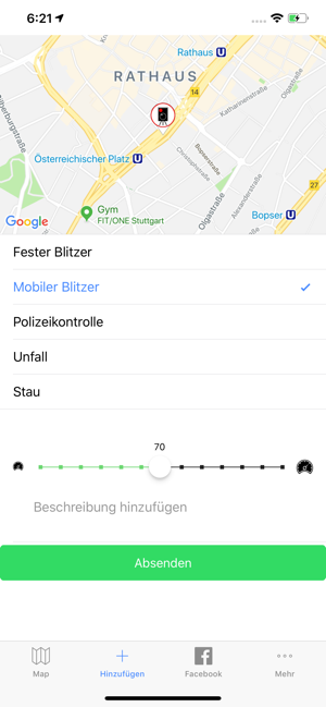 Blitzer & Polizeikontrollen(圖2)-速報App