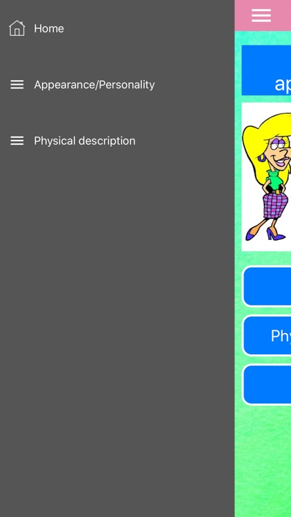 Physical appearence vocabulary screenshot-3