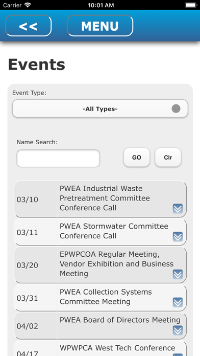 PWEA Mobile App screenshot 2