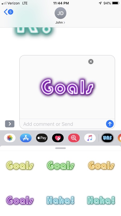 Ultimate Neon Stickers