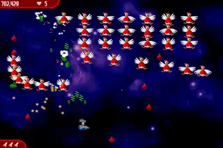 Chicken Invaders: The Next Wave - Christmas Edition - Screenshot 3