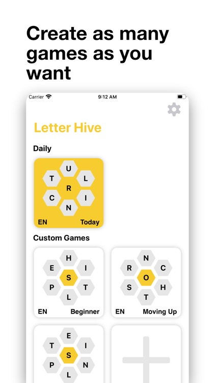 Letter Hive