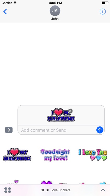 Girlfriend Boyfriend Stickers screenshot-4