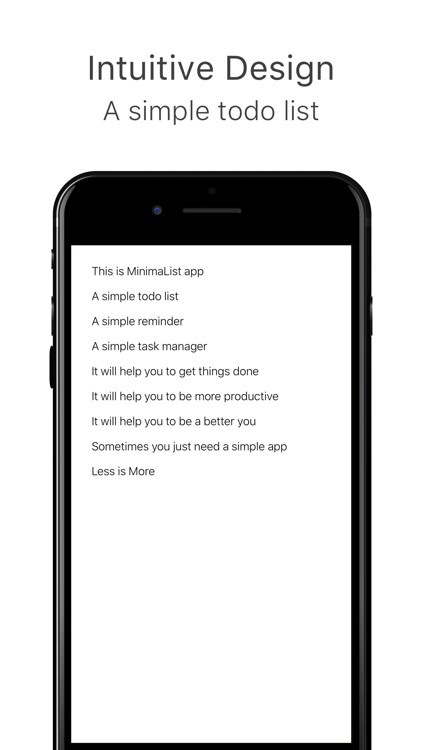 MinimaList - To Do List Tasks