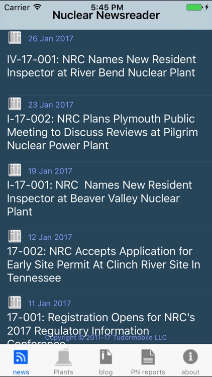 Nuclear Newsreader