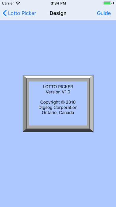 LottoPicker screenshot 4
