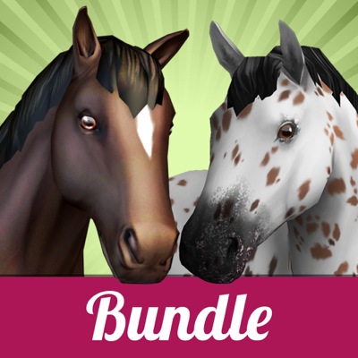 All about horses - ride, jump and play with different breeds and unicorns