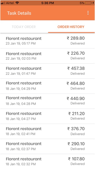 Table Monks Delivery App screenshot 4