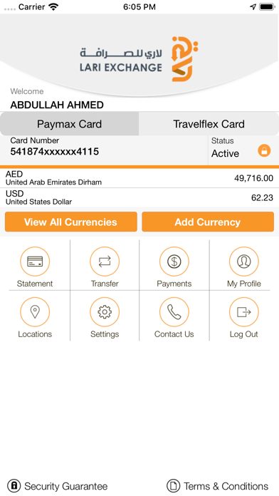 Lari Exchange Mobile App screenshot 3