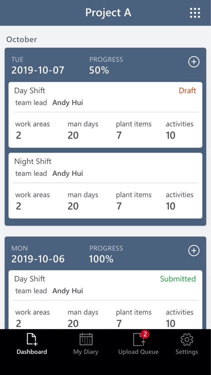 Site Diary App