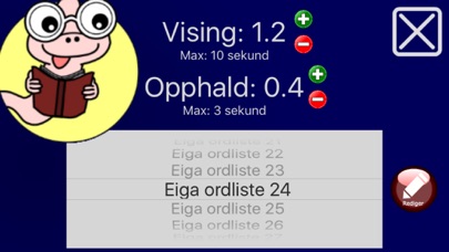 Nynorsk lesing screenshot 3