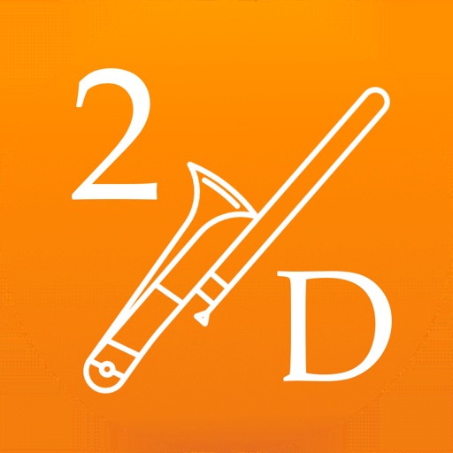 2D Trombone Slide Positions Icon