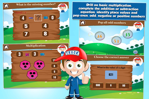 Trucks Grade 2 School Games - náhled