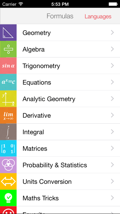 How to cancel & delete Maths Formulas Lite from iphone & ipad 1