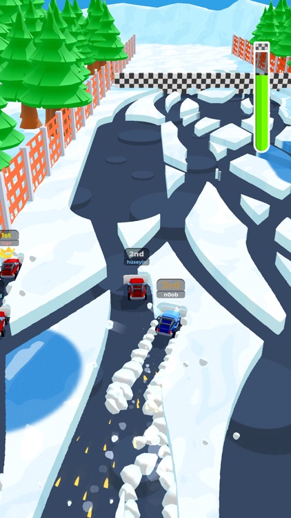 Snow Race 3D!