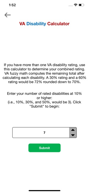 VA Disability Calculator(圖4)-速報App