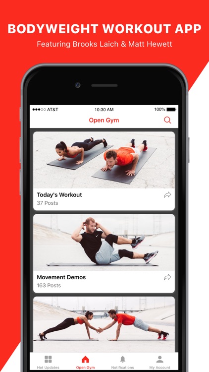 Open Gym: Bodyweight Workouts screenshot-0