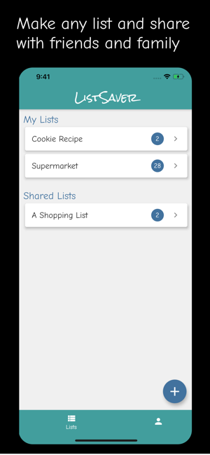 ListSaver: Shopping list saver(圖1)-速報App