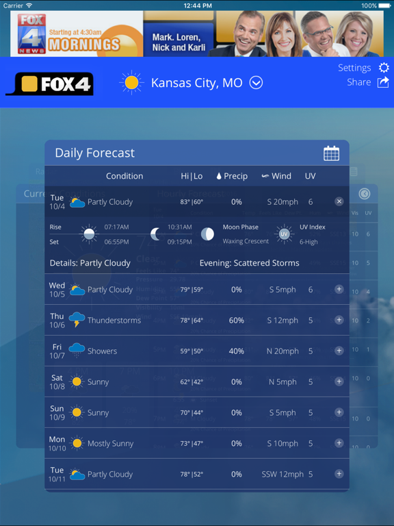 WDAF Fox 4 Kansas City Weatherのおすすめ画像5