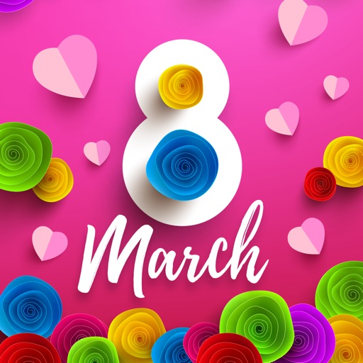 Women's Day March 8 Stickers icon