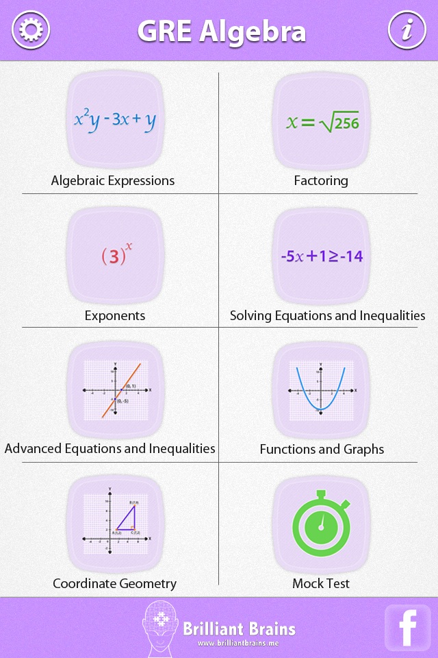Algebra Review - GRE® Lite screenshot 2