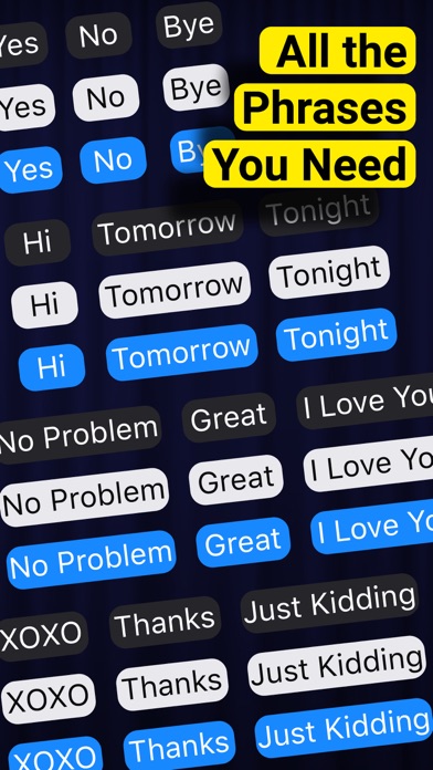 Yes or No Reverse Stickers screenshot 2
