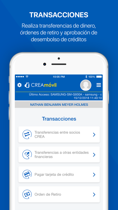 How to cancel & delete CREAmóvil - Cooperativa CREA from iphone & ipad 4