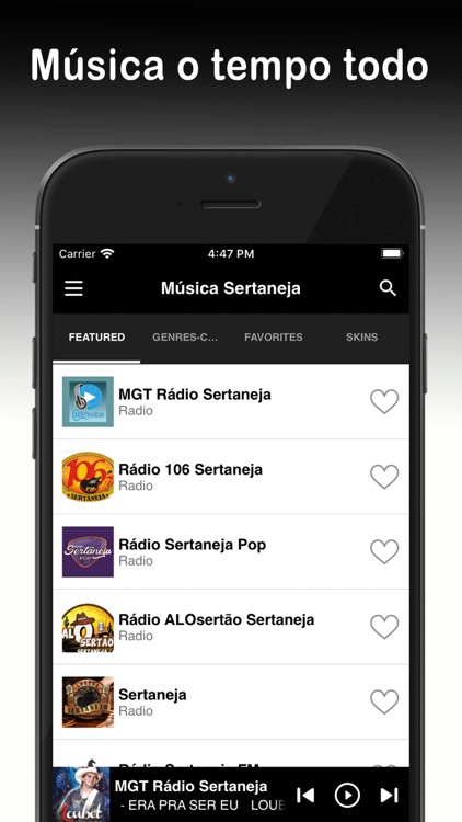 Música Sertaneja - Radio
