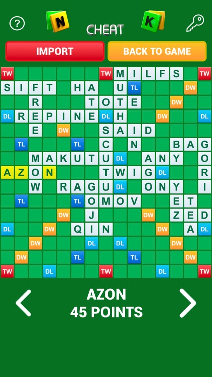 Solver for Board Game Cheat by Pixel Works Software SRL