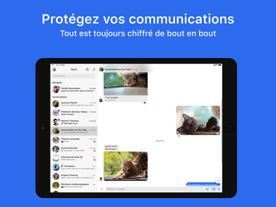 Signal — Messagerie privée Signal — Messagerie privée