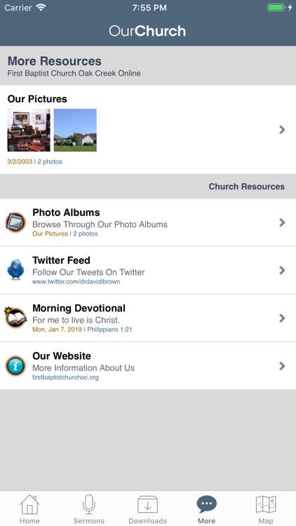 First Baptist Church Oak Creek screenshot-3