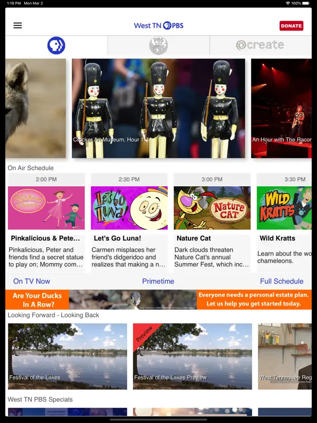 Screenshot 2 West TN PBS iphone