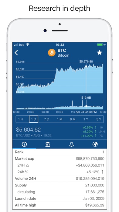 The Crypto App - Coin Tracker screenshot 2