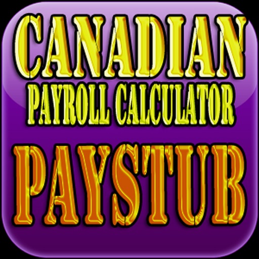 Canada Paystub Calculator iOS App