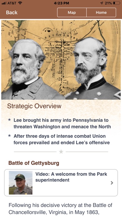How to cancel & delete Gettysburg Battle App from iphone & ipad 2