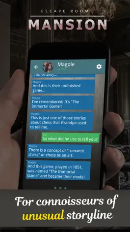 Game screenshot Mansion. Text Adventure apk