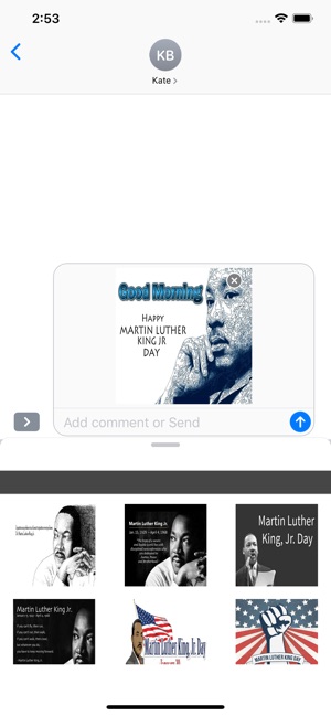 Martin Luther King Stickers(圖3)-速報App