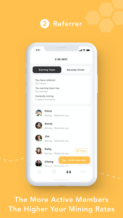 Image of Bee Network:Phone-based Asset