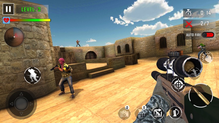 FPS Shooting Gun Strike Game screenshot-9