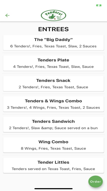 Tenders!