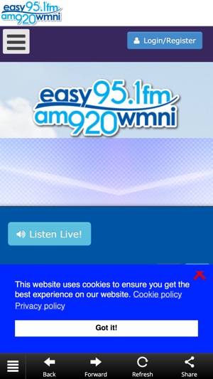 Easy 95.1FM/AM 920 WMNI(圖1)-速報App