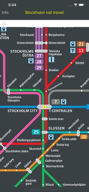 SL Linjekartor Stockholm(圖3)-速報App