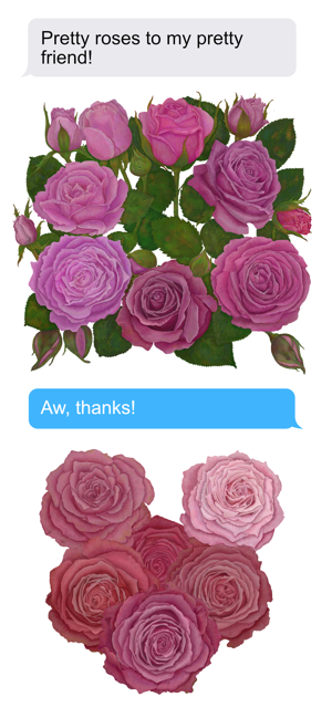 Roses for Friends Stickers(圖1)-速報App