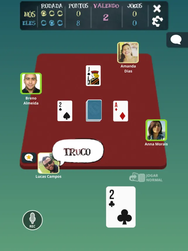 Captura 2 Truco Brasil - Truco online iphone
