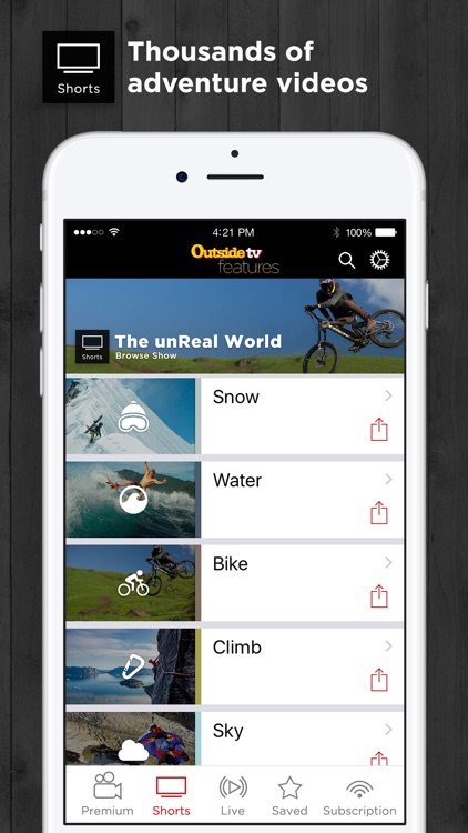 Outside TV Features screenshot-0