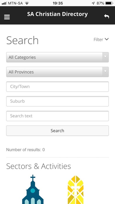 SA Christian Directory screenshot 3