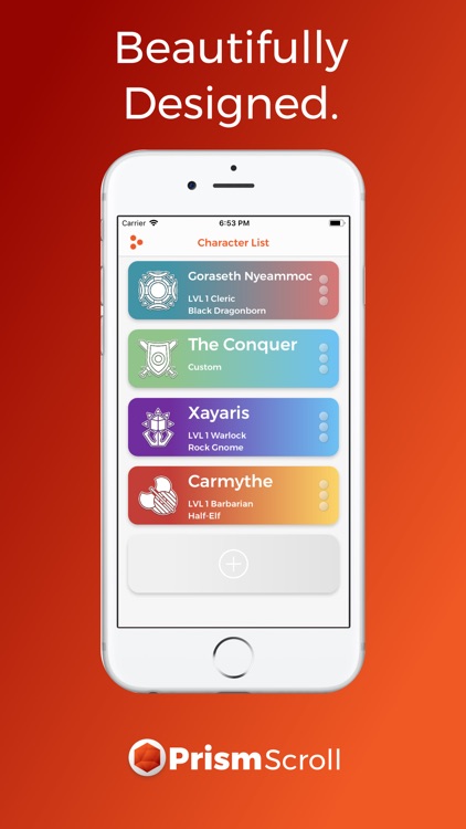 PrismScroll - Character Sheet screenshot-0