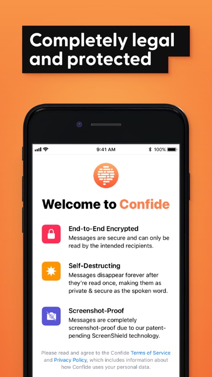 Confide - Private messenger screenshot-9