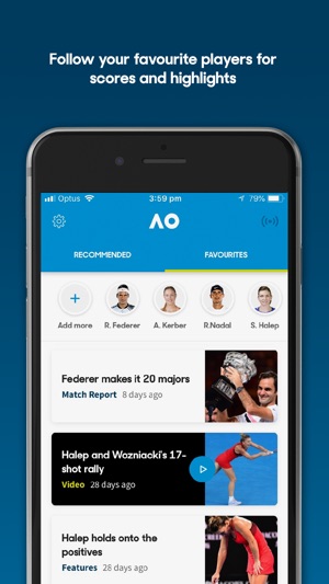 Australian Open Tennis 2019(圖1)-速報App